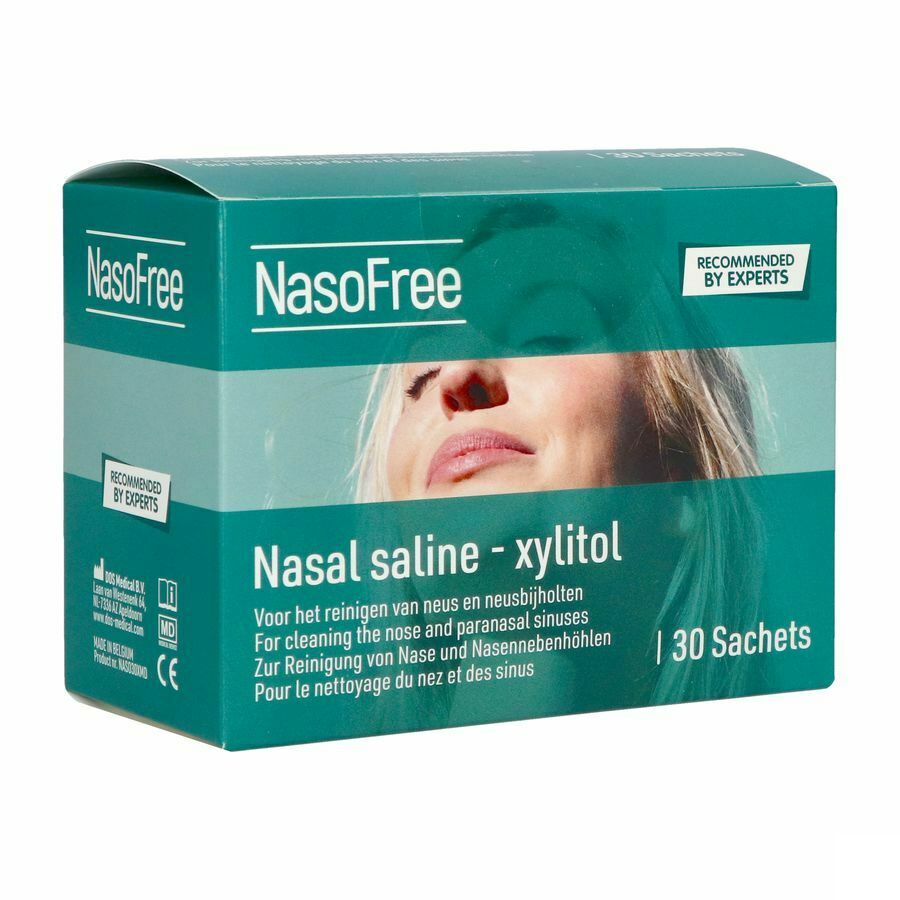 Dos Medical Nasaal Spoelzout+xylitol Zakje 30x6,5g