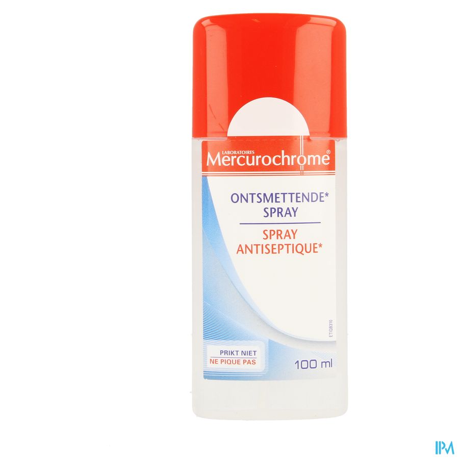 Mercurochrome Spray Ontsmettend 100ml