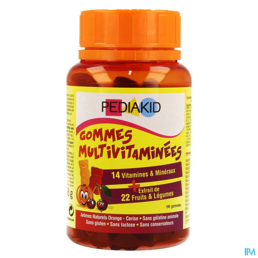 Pediakid Gummies Multivitamines 60 Gommen