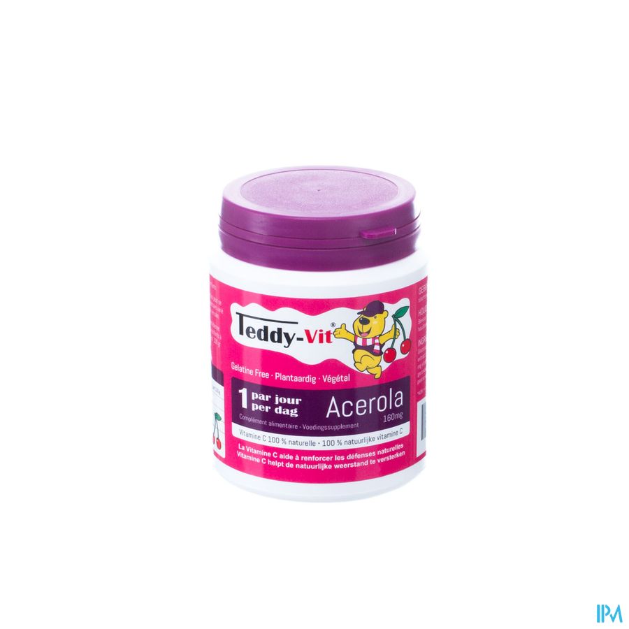 Teddy-Vit Acerola 160mg 50 Beertjes