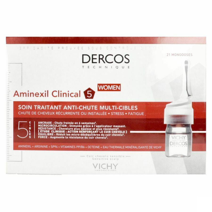 Vichy Dercos Aminexil Clinical 5 Women 21 x 6ml