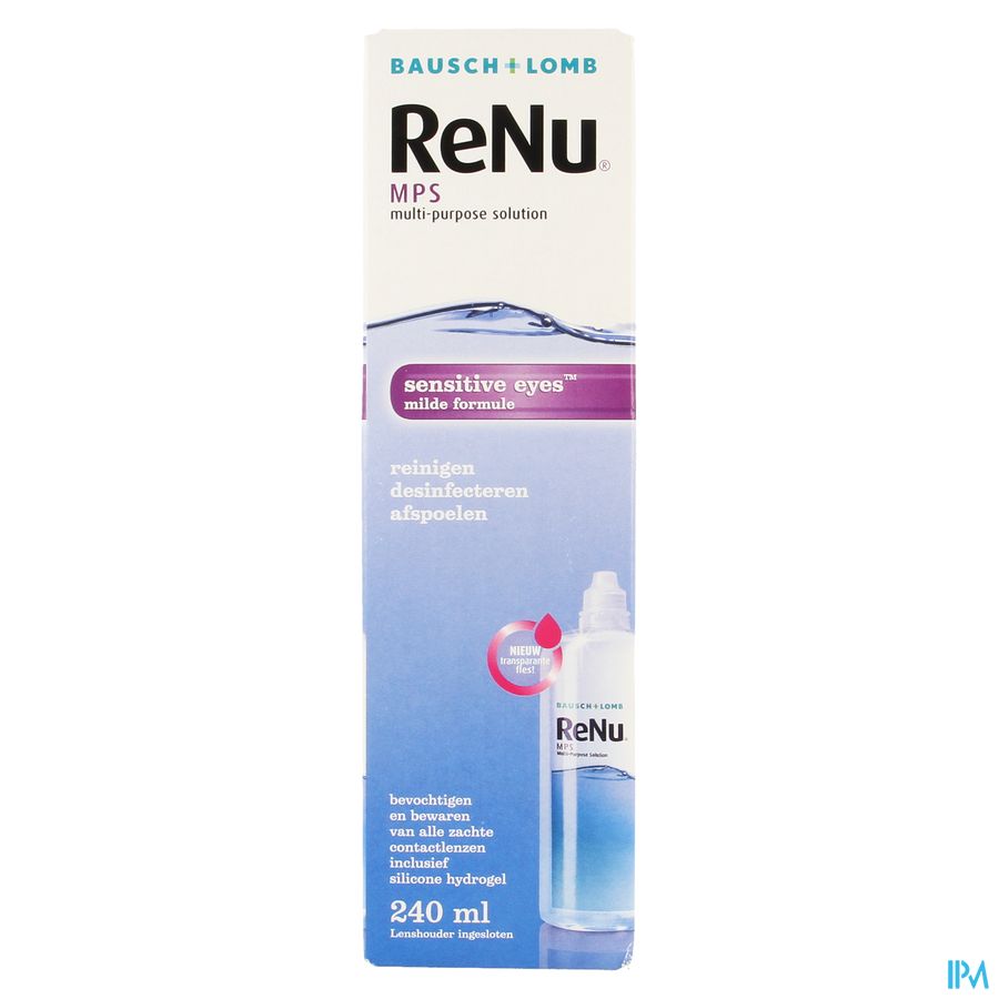 Bausch+lomb Renu Mps Multipurpose Solution 240ml