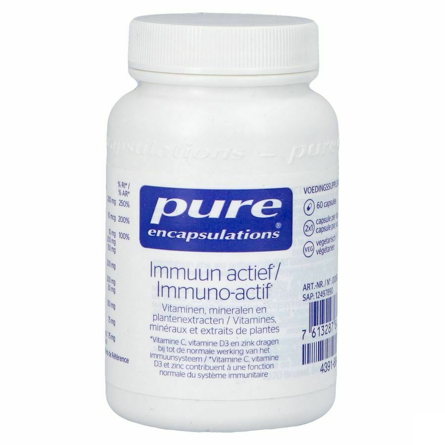 Pure Encapsulations Immuun Actief Caps 60