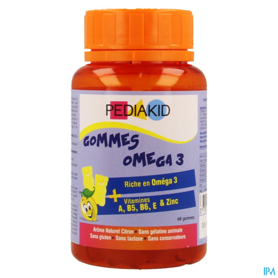 Pediakid Gummies Omega 3 Gommetjes 60