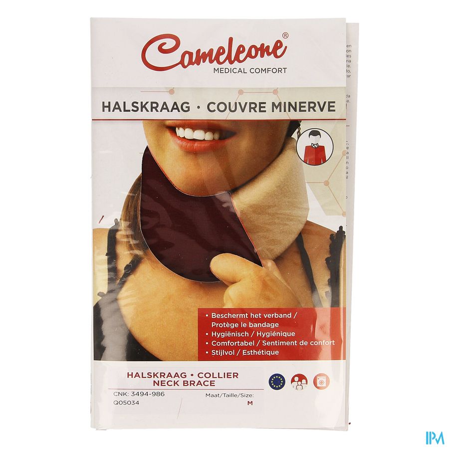 Cameleone Halskraag Wijnrood M 1 Q05034