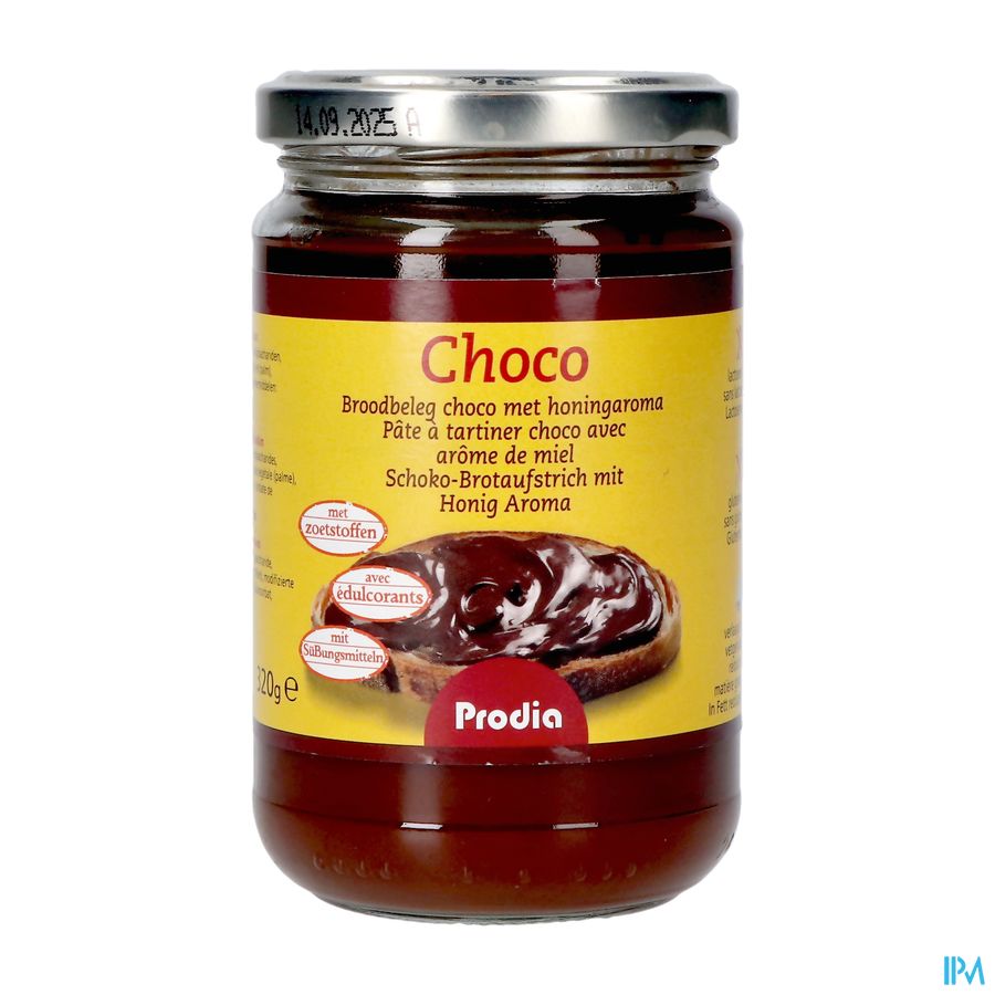 Prodia Broodbeleg Choco Ar. Miel 320g 3807 Revogan