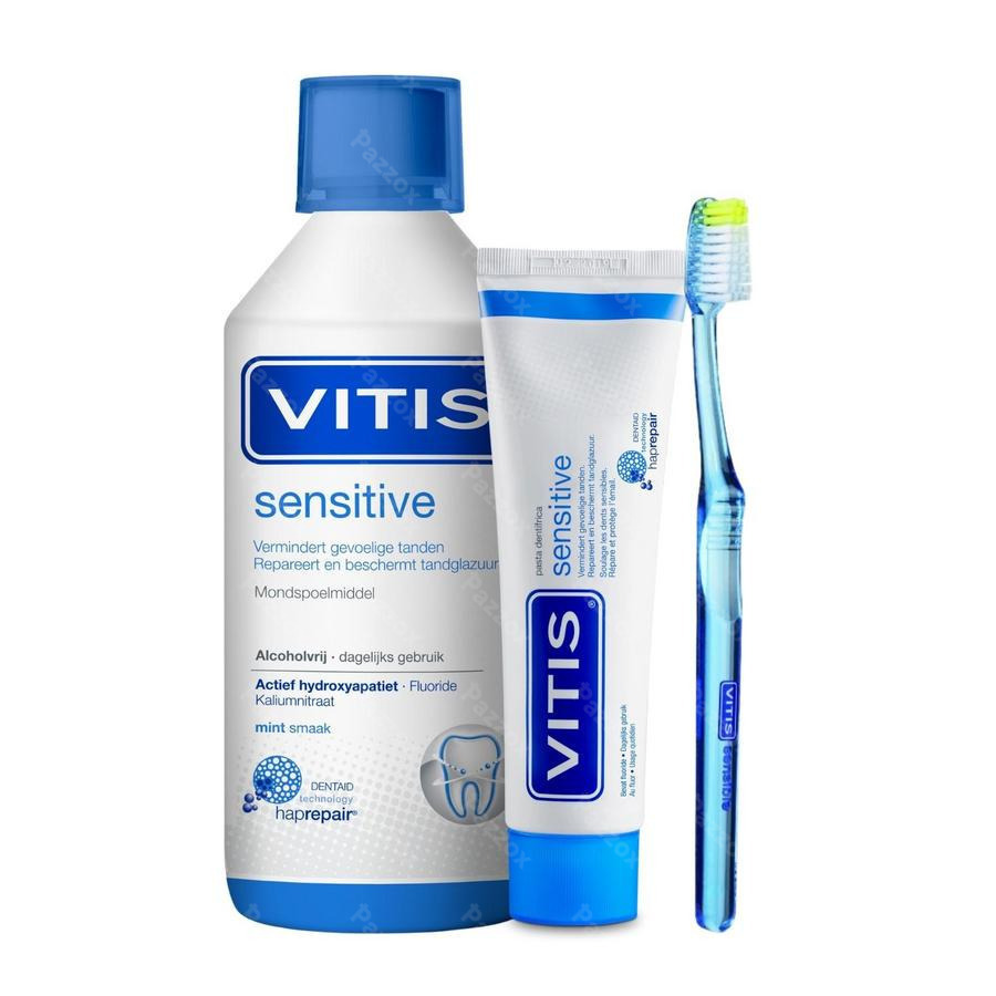 Gedwongen bladerdeeg Hoe Vitis Sensitive Tandpasta 75ml 32352 kopen - Pazzox, online apotheek