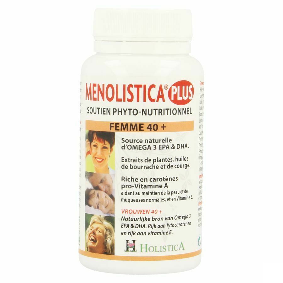 Holistica Menolistica Plus Vrouw 40+ 120 Capsules