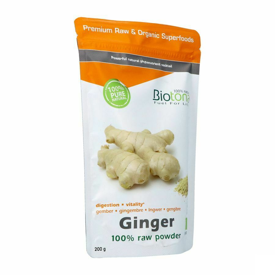 Biotona Ginger Bio Pdr 200g