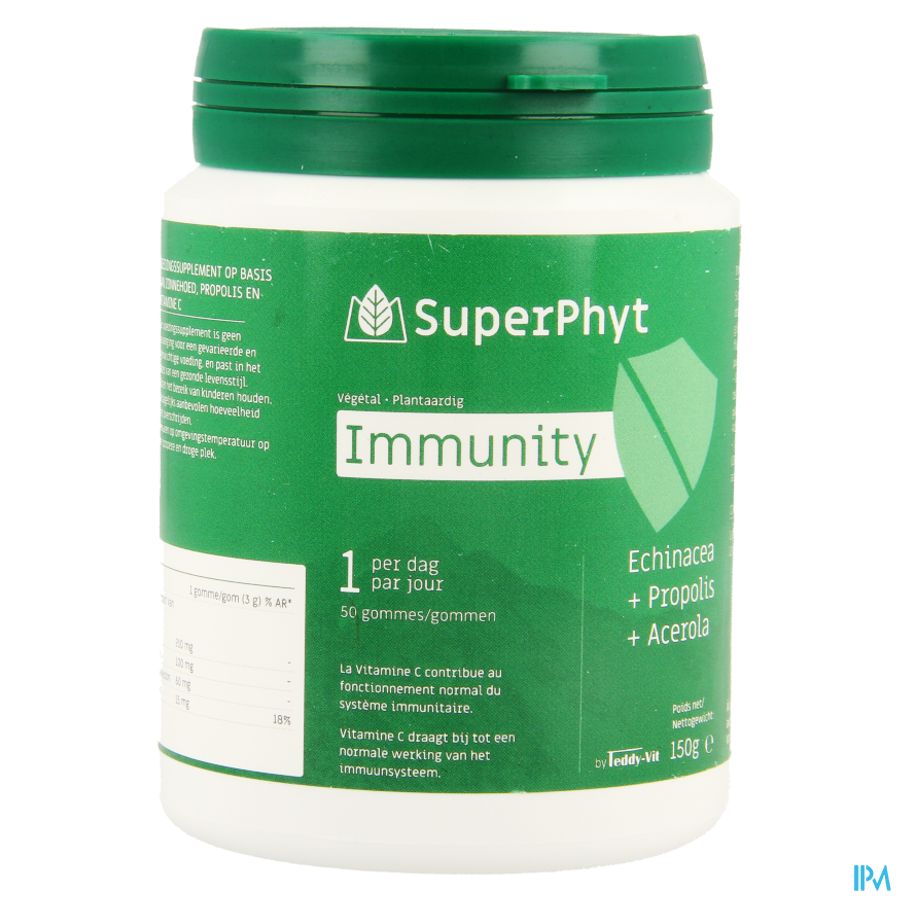 Teddy-Vit Superphyt Immunity +12j Gummies 50x3g