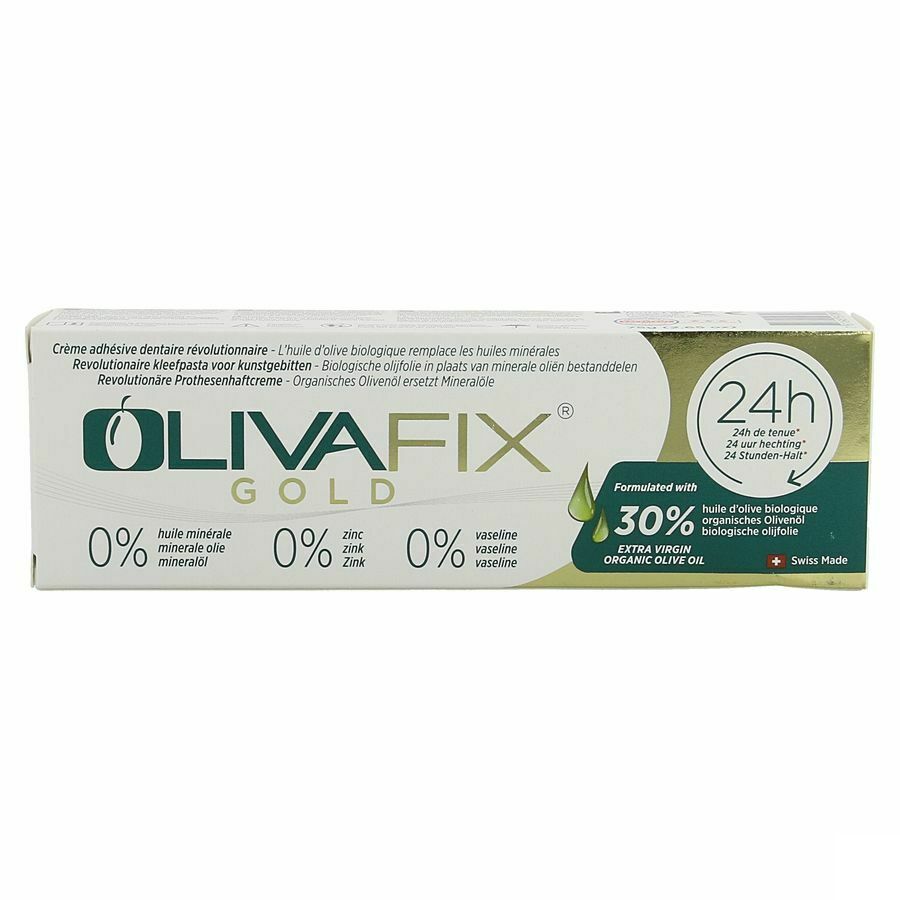 Olivafix Hechtcreme Kunstgebit Tube 75g