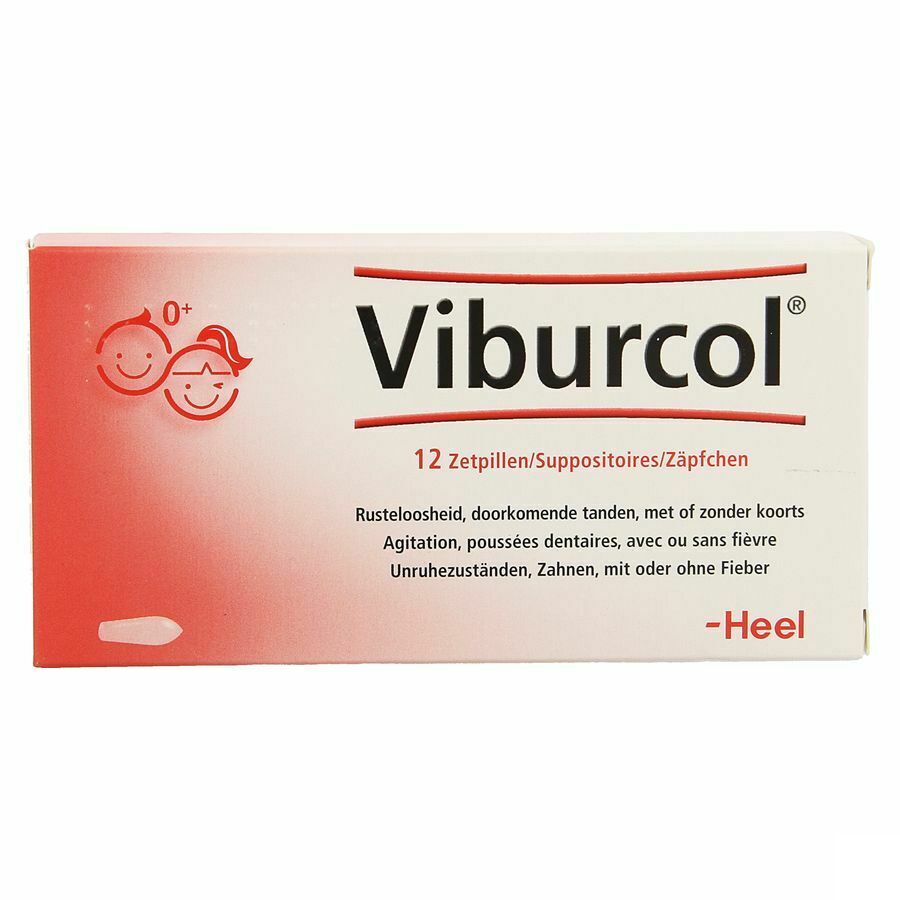 Heel Viburcol 12 Suppo's