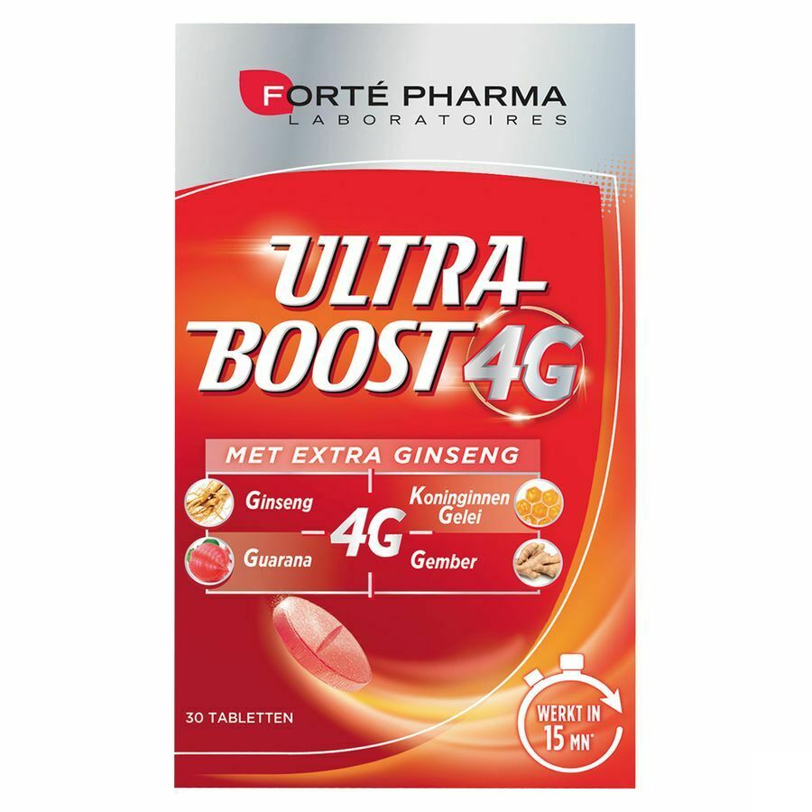 Forté Pharma Vitalité 4G Ultra Boost Ginseng 30 Tabletten