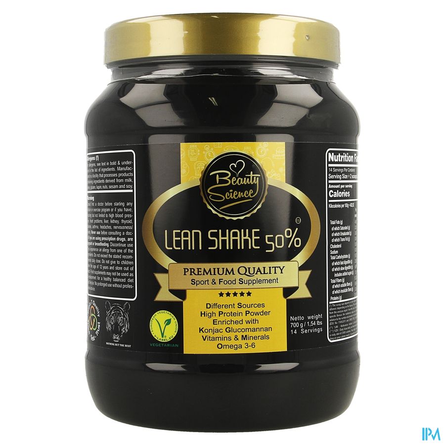 Beauty Science Lean Shake 50% Cardamon Coffee 700g