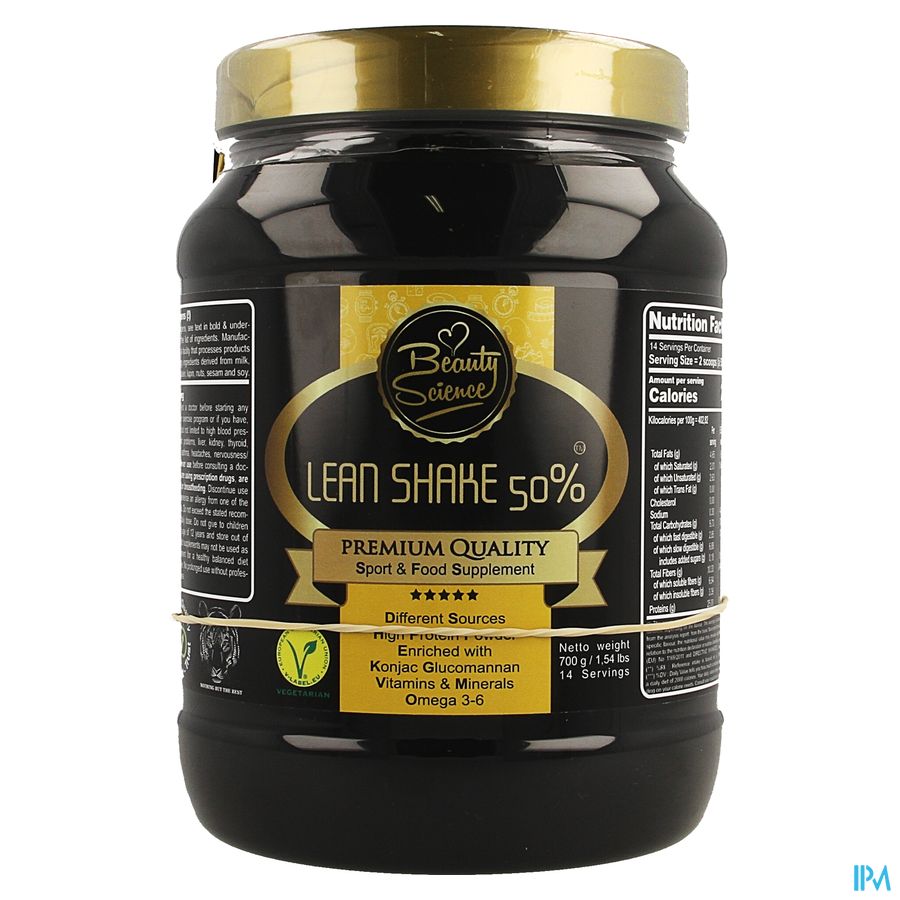 Beauty Science Lean Shake 50% Double Choco 700g