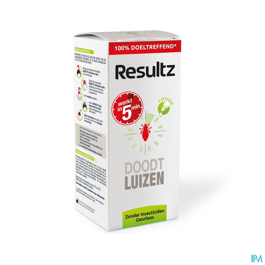 Resultz Anti Luizen Lotion Geurloos Zonder Insecticide 200ml