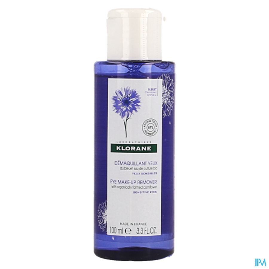 Klorane Korenbloem Make-up Remover Ogen 100ml