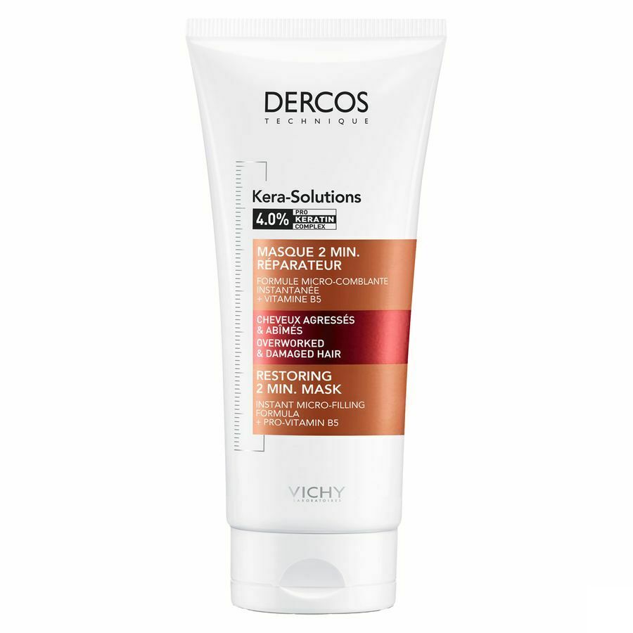 Vichy Dercos Kera-Solutions Herstellend Masker Beschadigd Haar 200ml