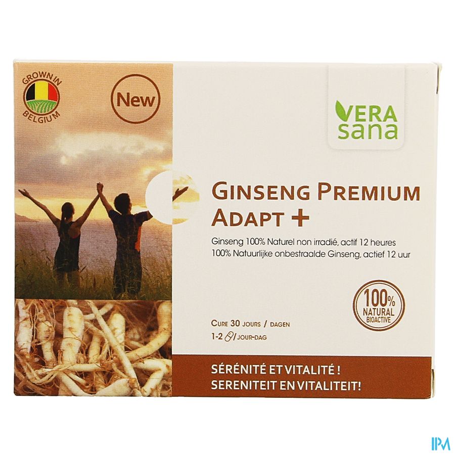 Ginseng Premium Adapt + Caps 30 Vera Sana