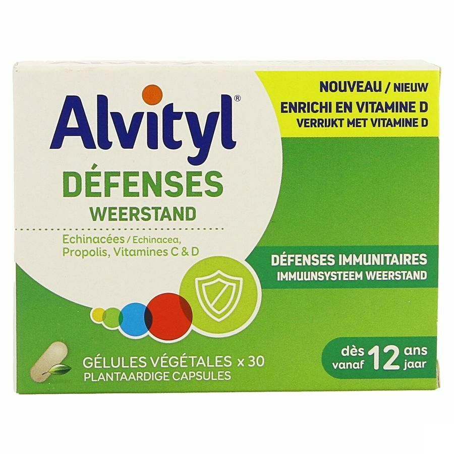 Alvityl Weerstand V-caps 30