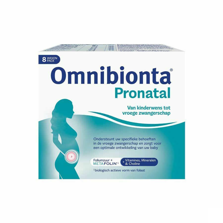 Omnibionta Pronatal Kinderwens tot Vroege Zwangerschap 56 Tabletten