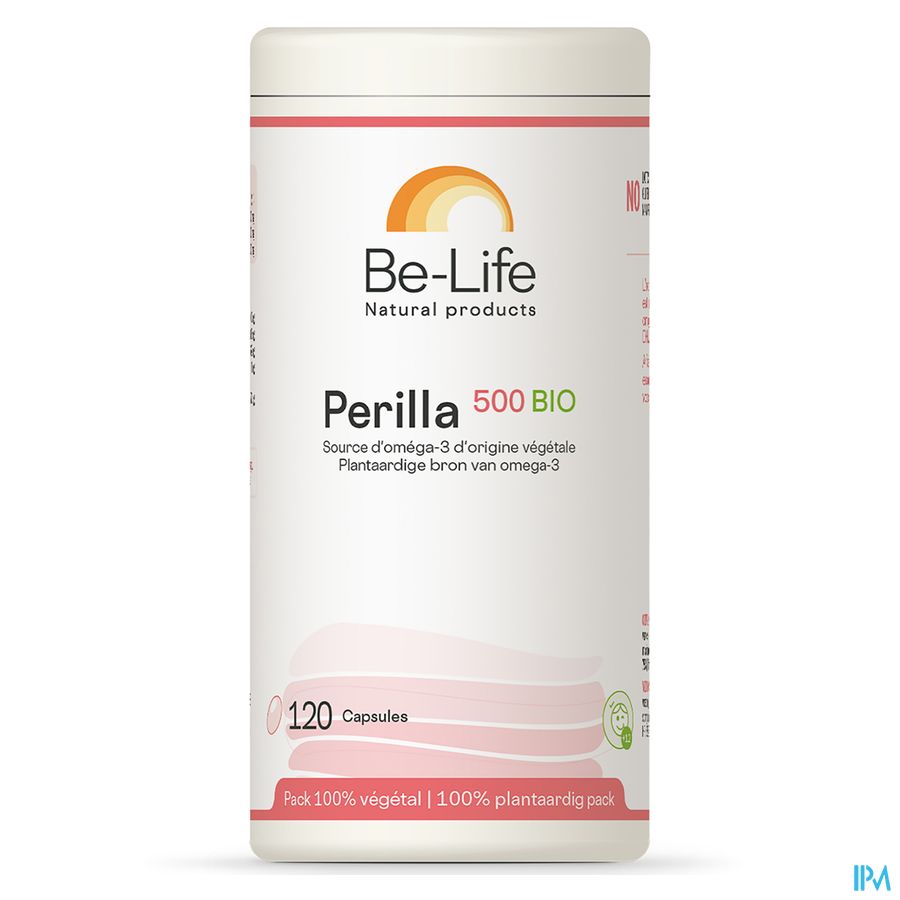 Be-Life Perilla 500 120 Capsules