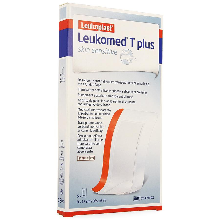 Bsn Medical Leukoplast Leukomed T Plus Skin Sensitive 8x15cm