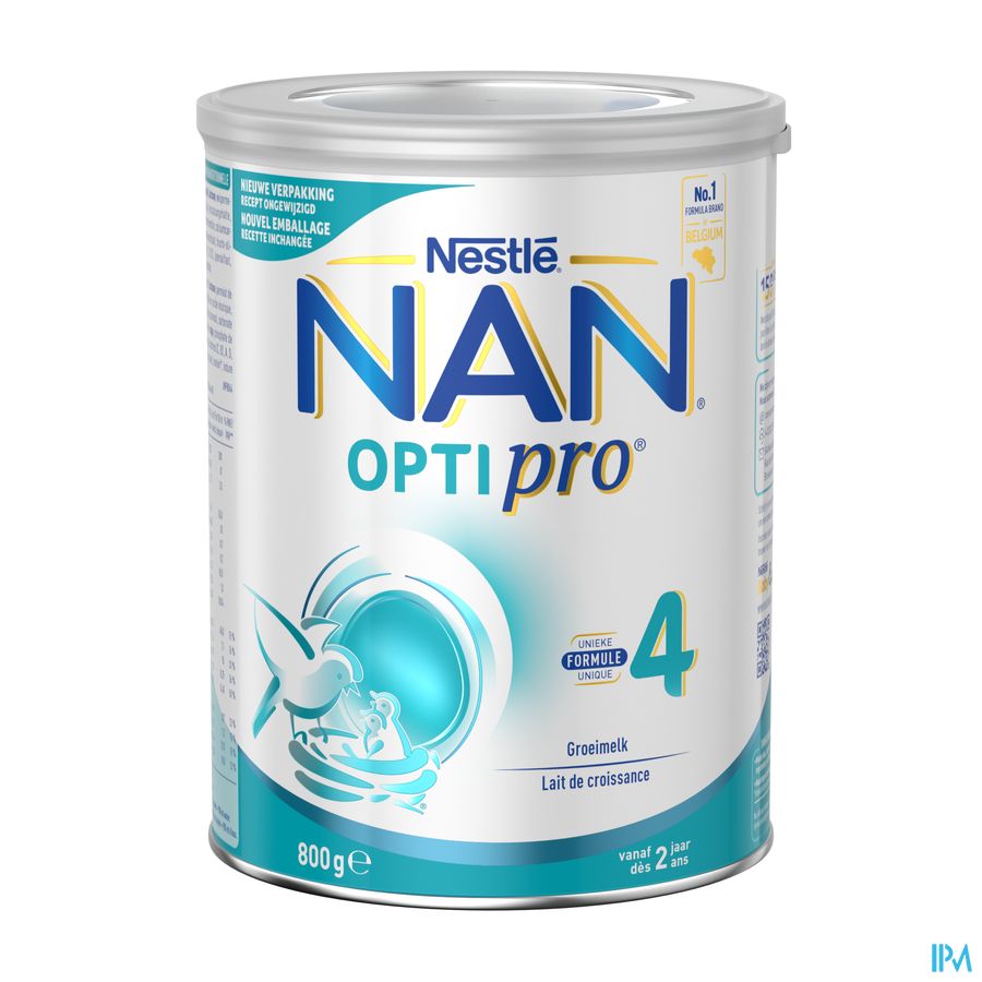 Nestlé Nan Optipro 4 Baby Groeimelk 2+ Jaar 800g