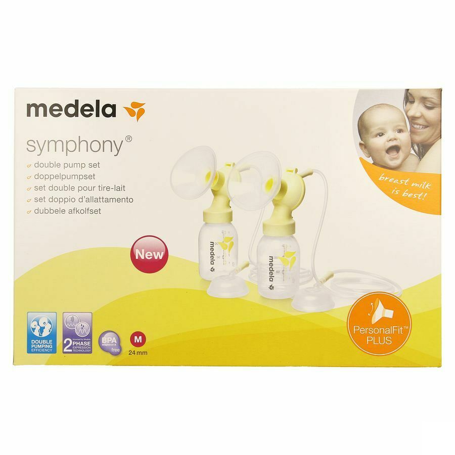 Medela Personalfit Plus Dubbelz. Afkolfset M 24mm