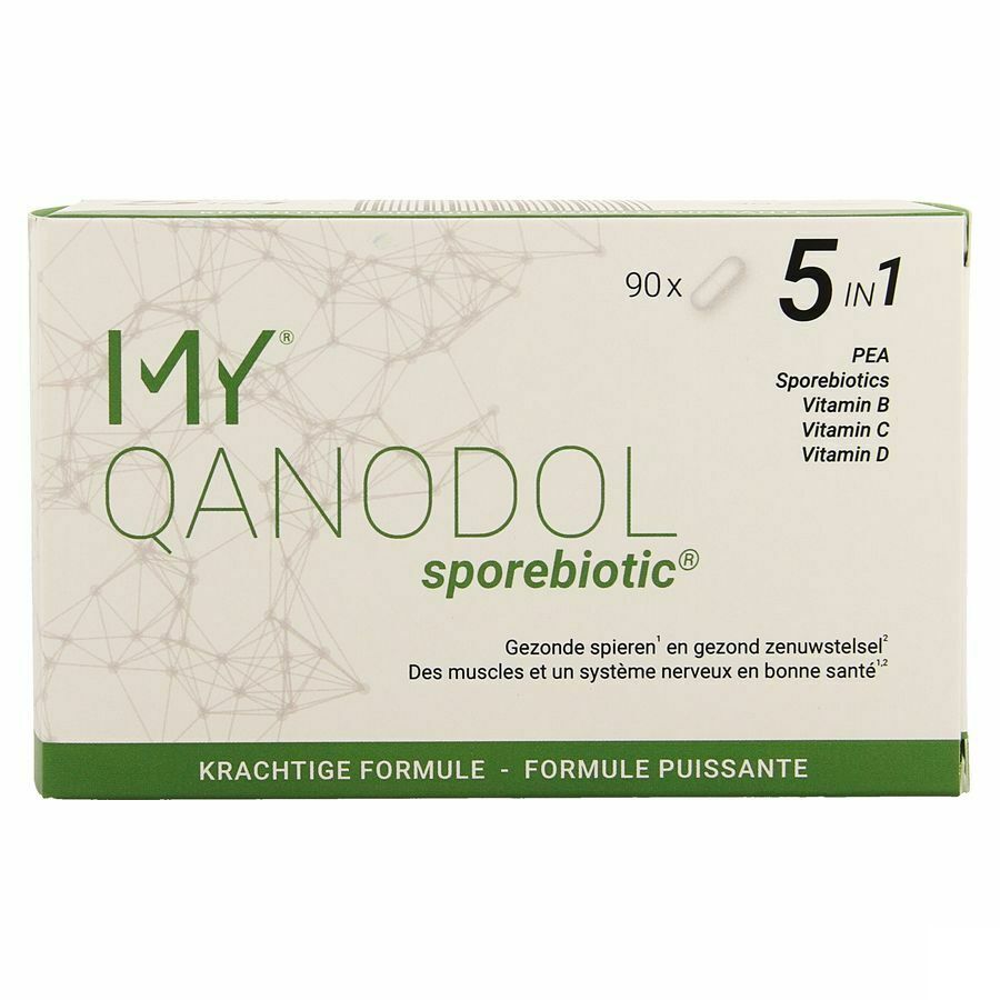 My Qanodol Sporebiotic Voedingssupplement Spieren En Zenuwstelsel 90 Capsules