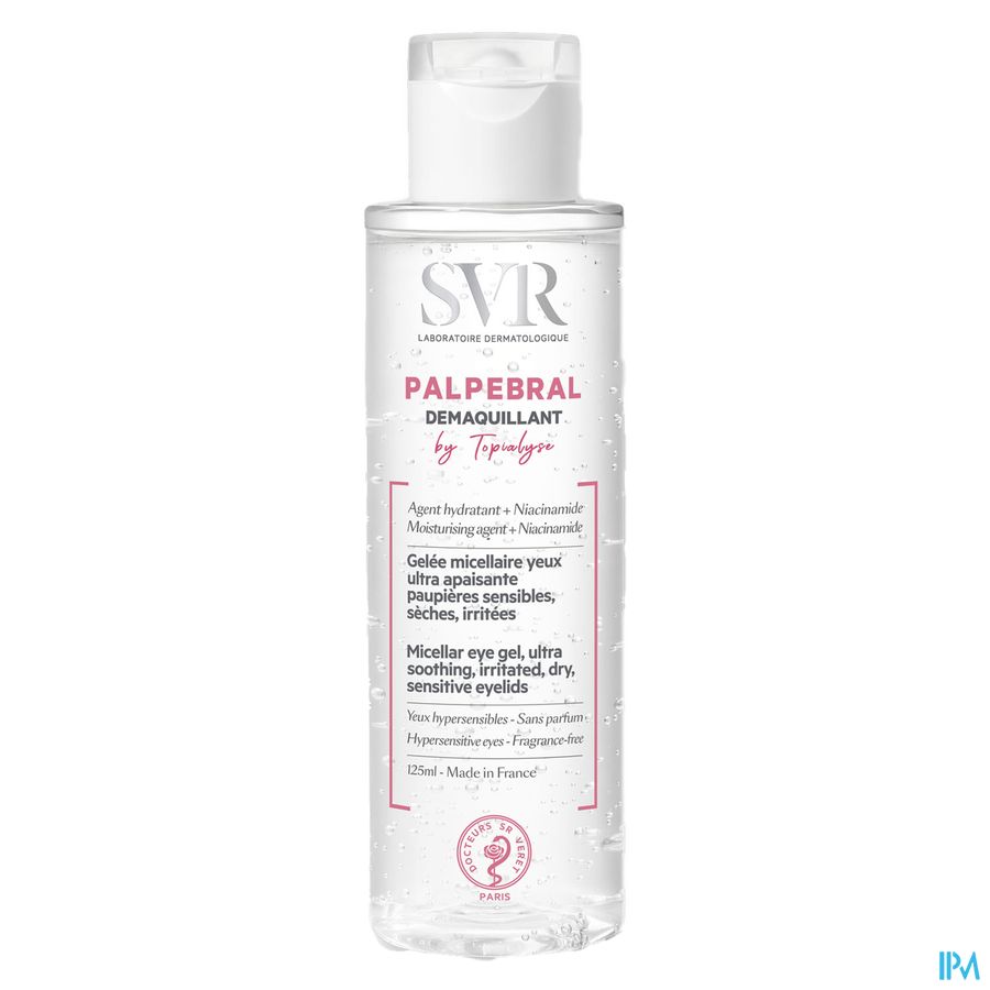 SVR Topialyse Palpebral Oogmake-up Remover 125ml