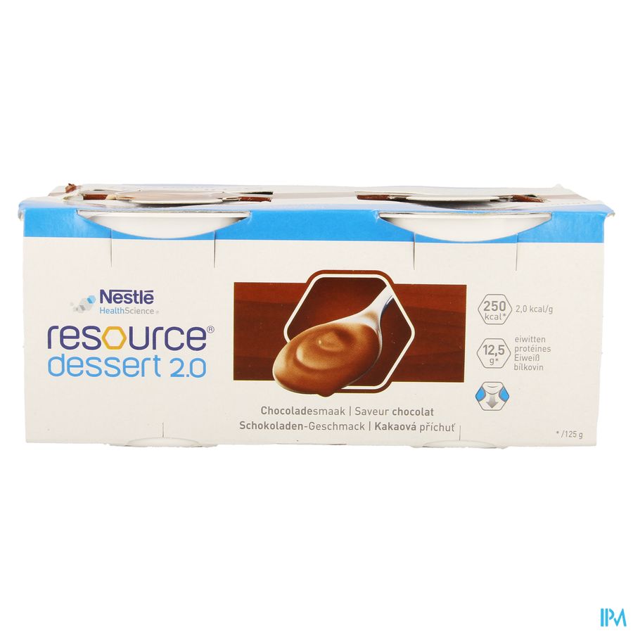 Resource Dessert 2.0 Chocolade 4x125g