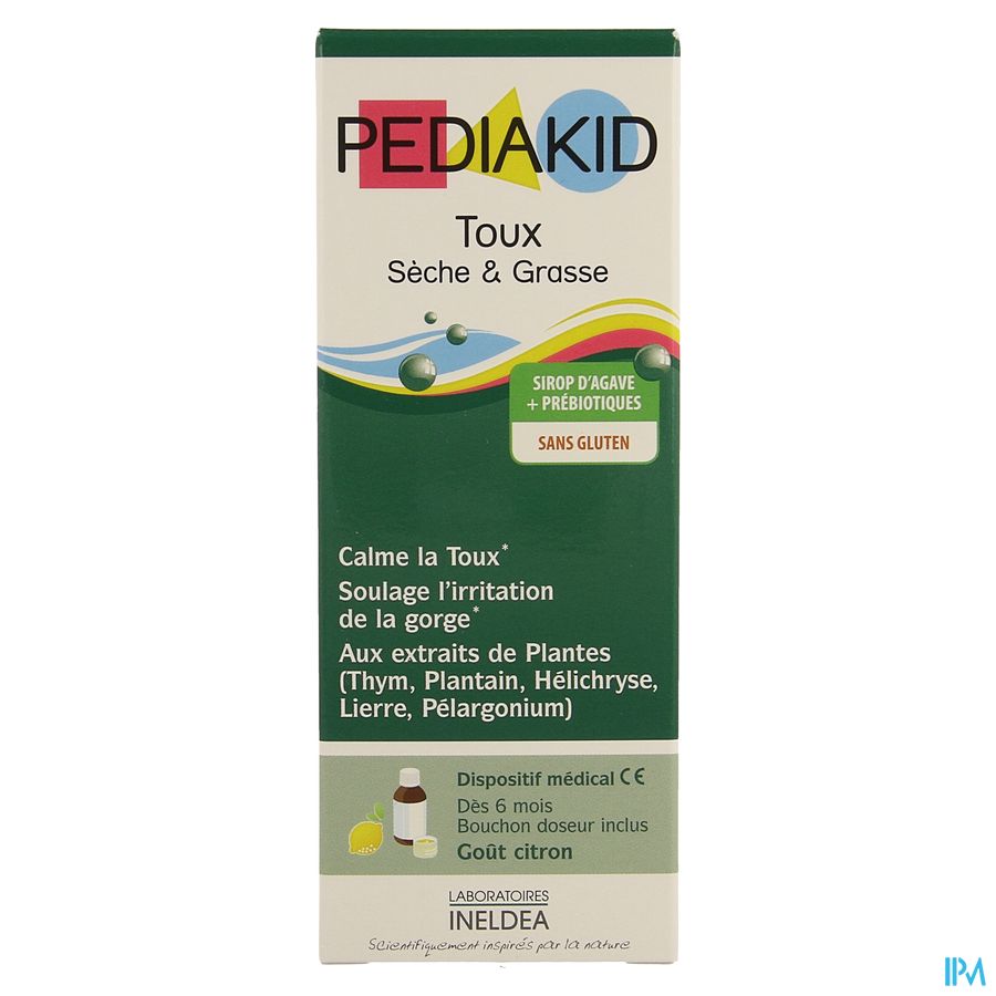 Pediakid Droge Hoest en Slijmhoest 125ml