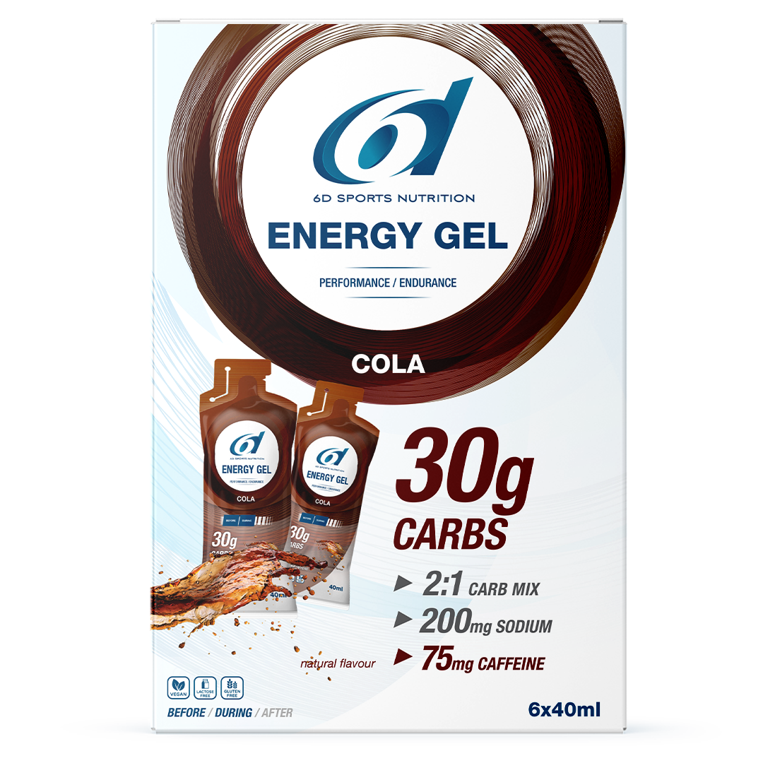 6d Sixd Energy + Caffeine Gel Cola 6x40ml