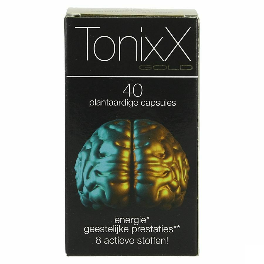 TonixX Gold Vermoeidheid & Stress 40 Capsules