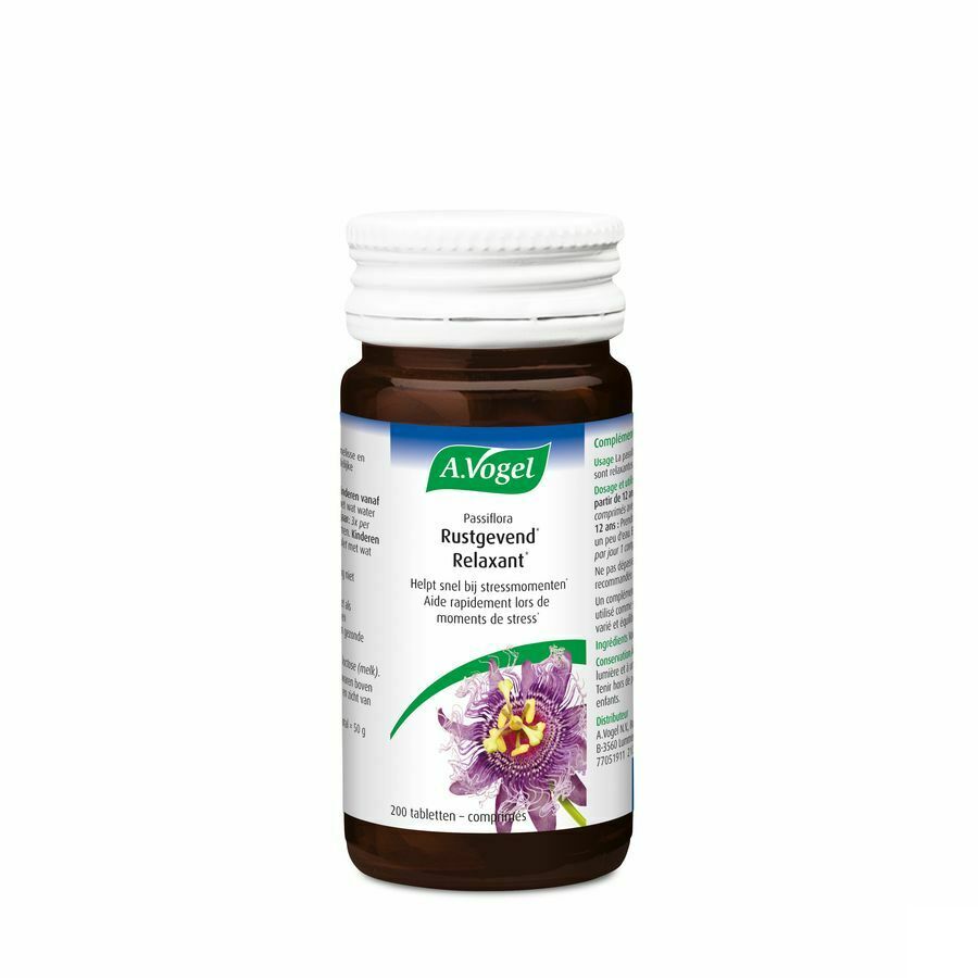 A.Vogel Passiflora 200 Rustgevende Tabletten