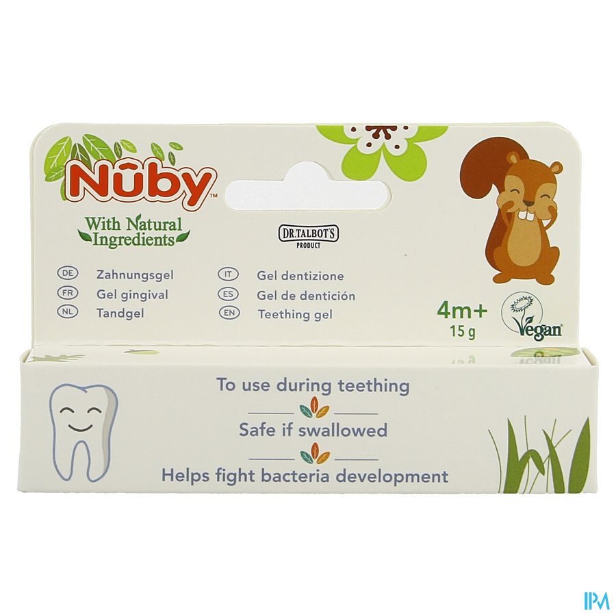 Nuby Tandgel 4m+ 15g