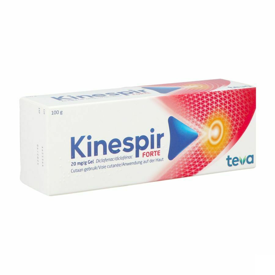 Kinespir Forte 20mg/g Gel 100g