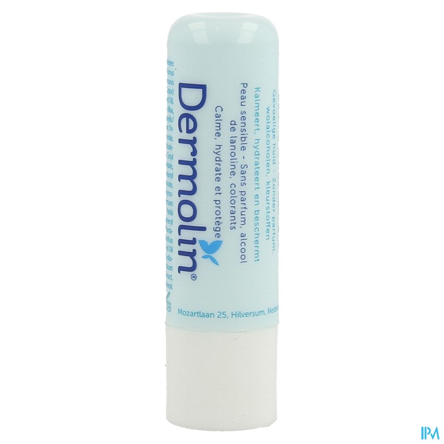 Dermolin Lippenbalsem Kalmerend Stick 4,8g