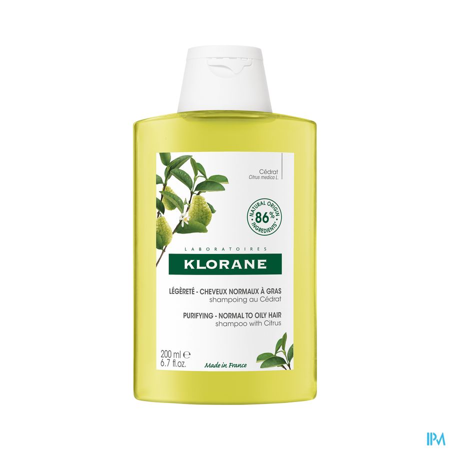 Klorane Shampoo Cederappel 200ml