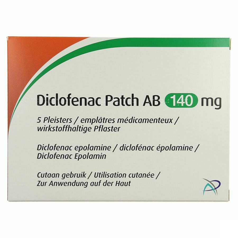 Diclofenac Patch Ab 140mg Pleister 5