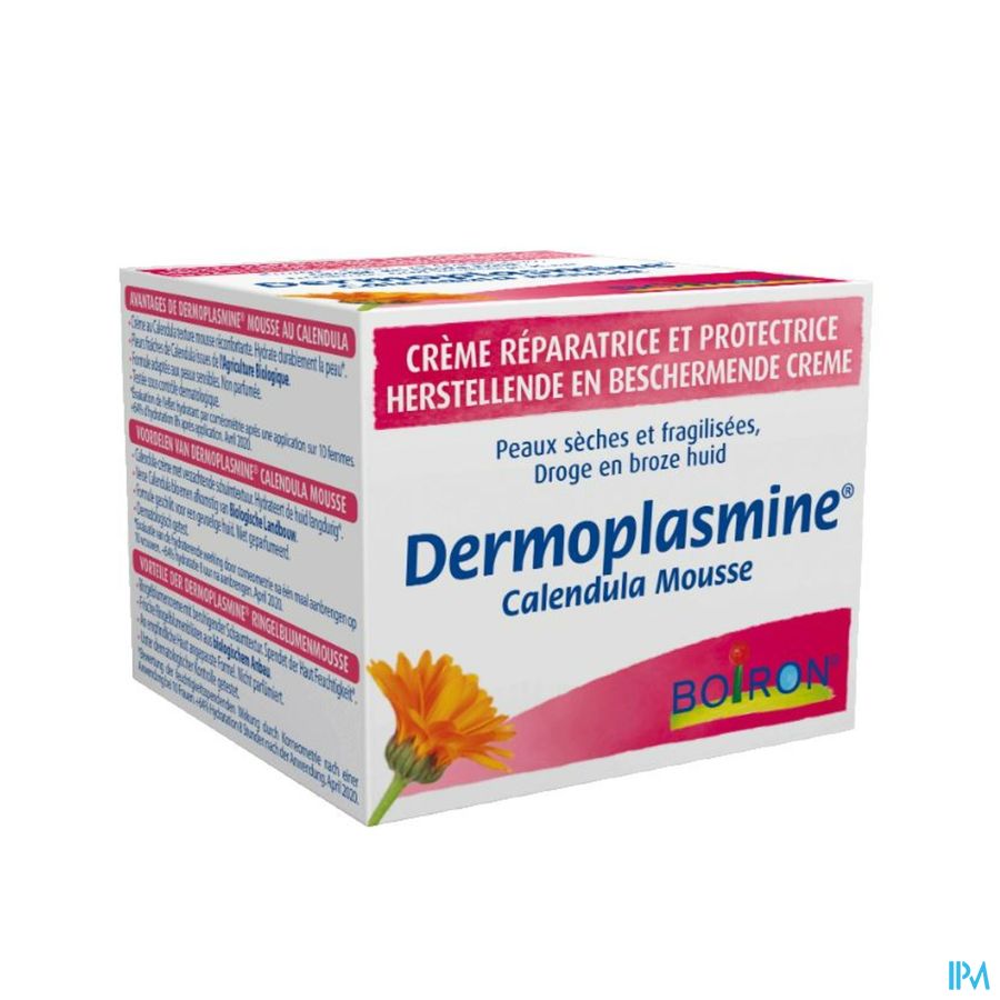 Boiron Dermoplasmine Calendula Mousse Crème 20g