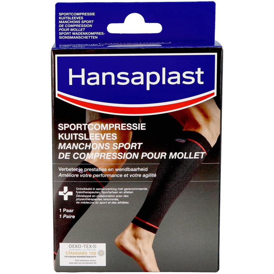 Hansaplast Sportcompressie Kuitsleeves