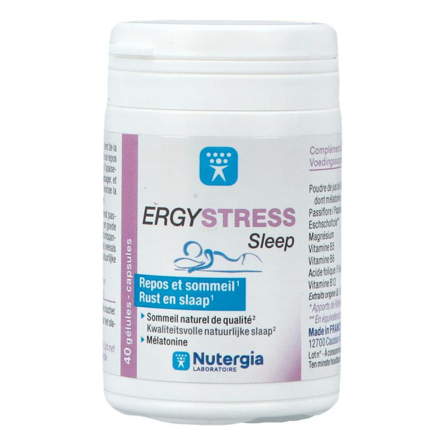 Nutergia Ergystress sleep 40 capsules