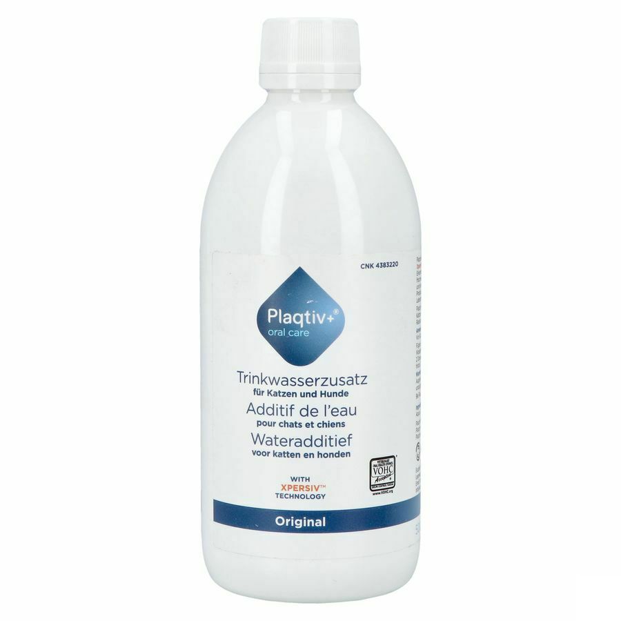 Plactiv+ Oral Care Water Additive Original 500ml