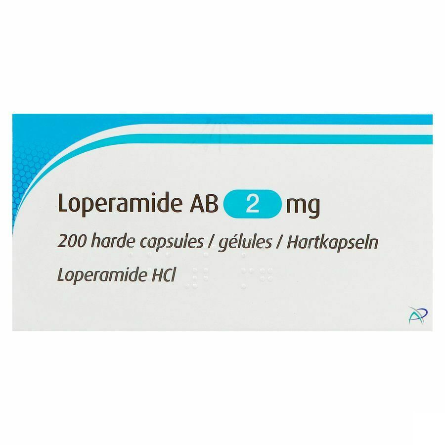 Loperamide Ab 2mg Harde Caps 200 X 2mg