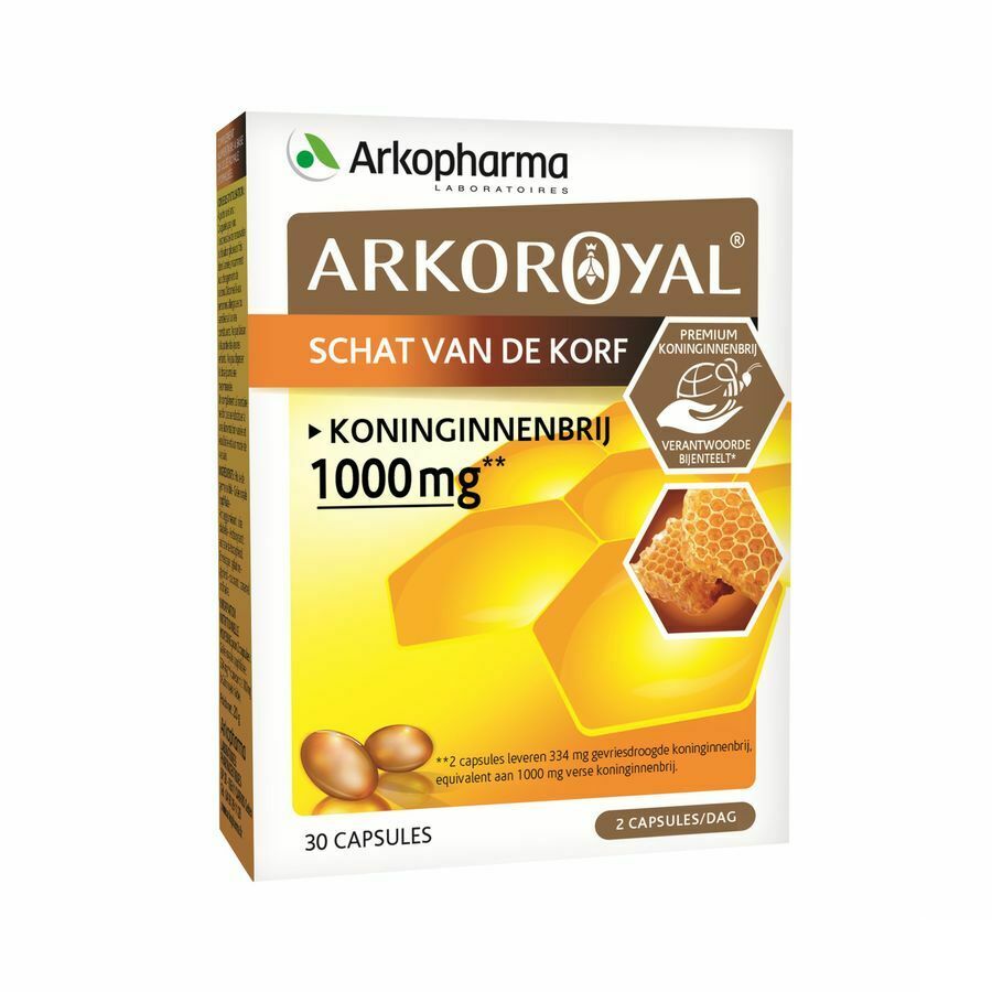 Arkoroyal Koninginnenbrij 1000mg 30 Capsules