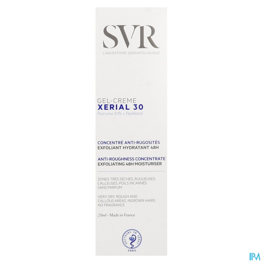 SVR Xérial 30 Gel Crème 75ml