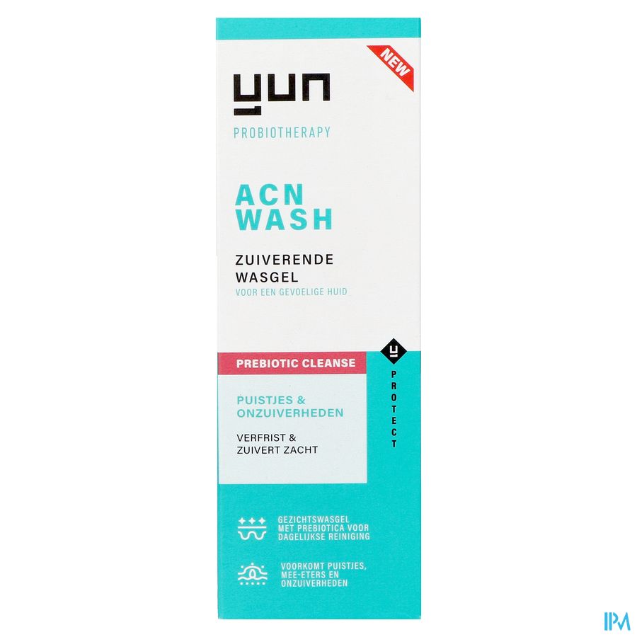 Yun ACN Prebiotic Zuiverende Wasgel Gezicht 150ml