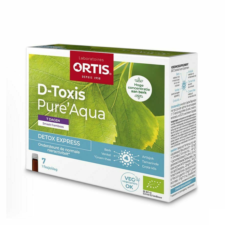 D Toxis Pure Aqua Framboos 7x15ml